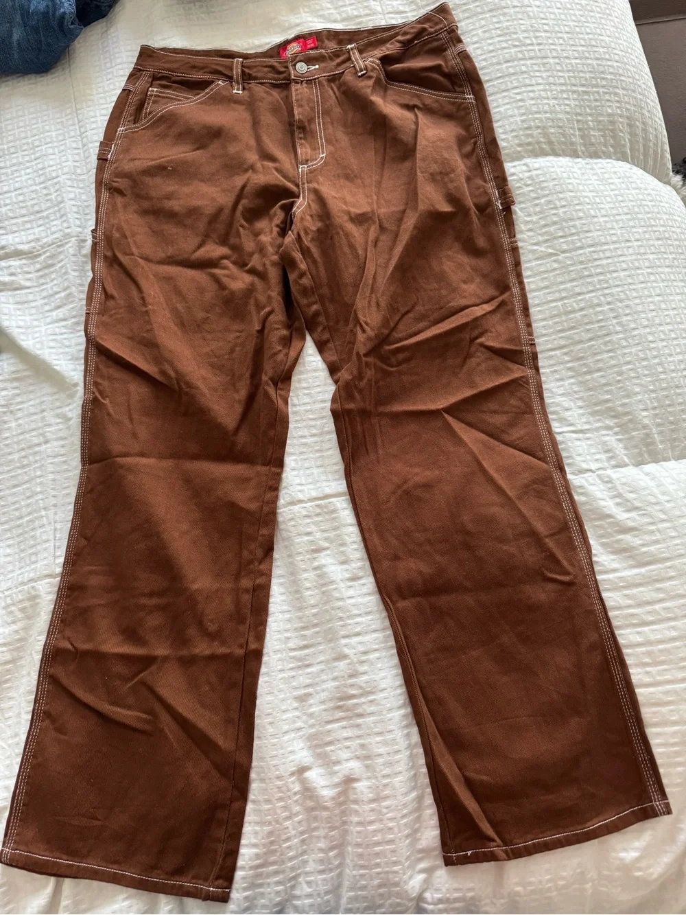 Dickies Men's Brown Carpenter Cargo Pants